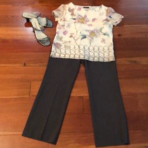 Larry Levine Petite Stretch Women’s Slack’s